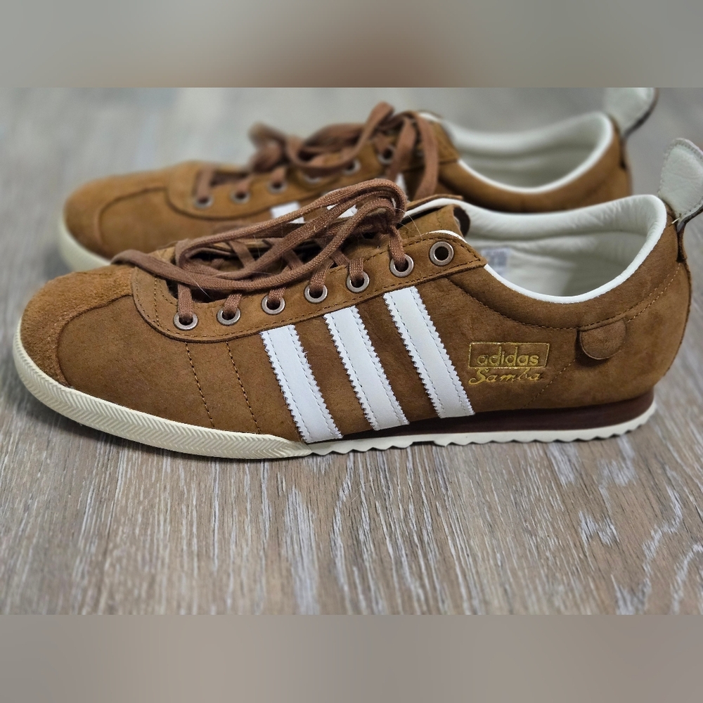 NWOB Adidas Samba Brown Suede Women's 10